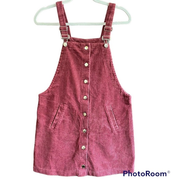 harper heritage Dresses Harper Heritage Twee Apron Corduroy Mini